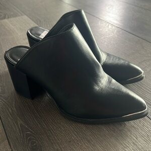 Dolce Vita silver tipped mules